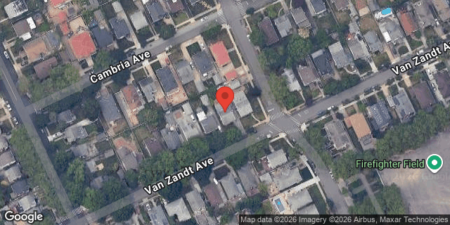 Aerial map of 246-35 VAN ZANDT AVENUE, Queens