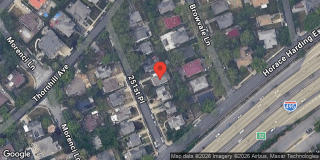 Aerial map of 53-21 251 PLACE, Queens