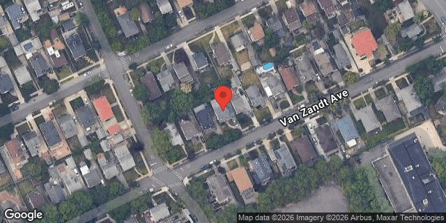Aerial map of 248-15 VAN ZANDT AVENUE, Queens