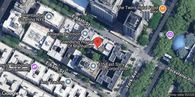 Aerial map of 434 EAST 66 STREET, Manhattan
