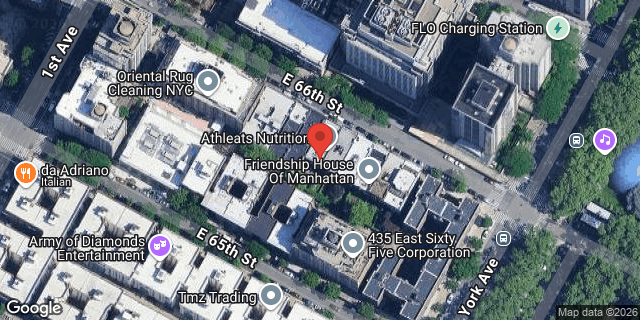 Aerial map of 428 EAST 66 STREET, Manhattan