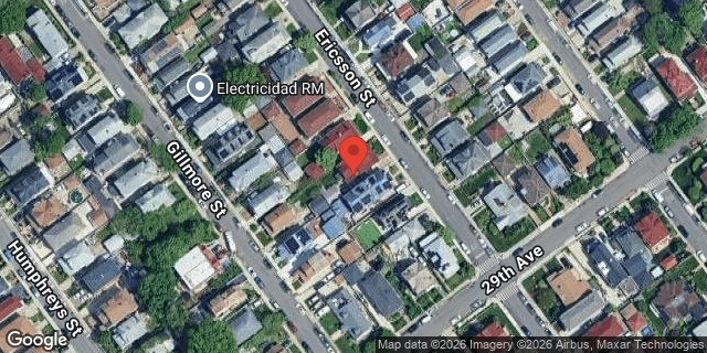 Aerial map of 27-44 ERICSSON STREET, Queens