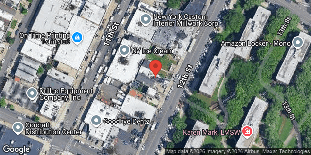 Aerial map of 34-36 12 STREET, Queens