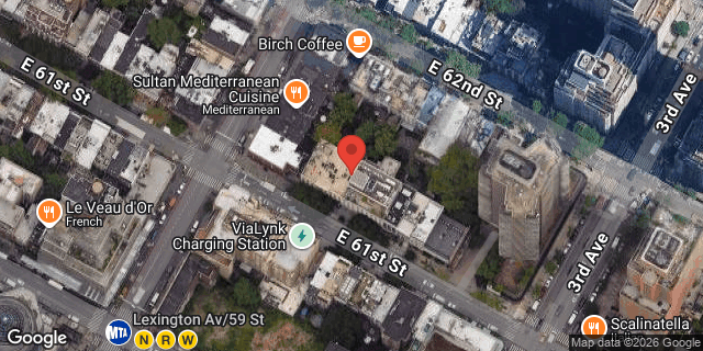 Aerial map of 149 EAST 61 STREET, Manhattan