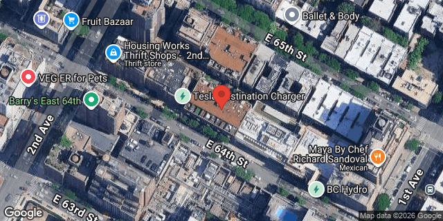 Aerial map of 325 EAST 64 STREET, Manhattan
