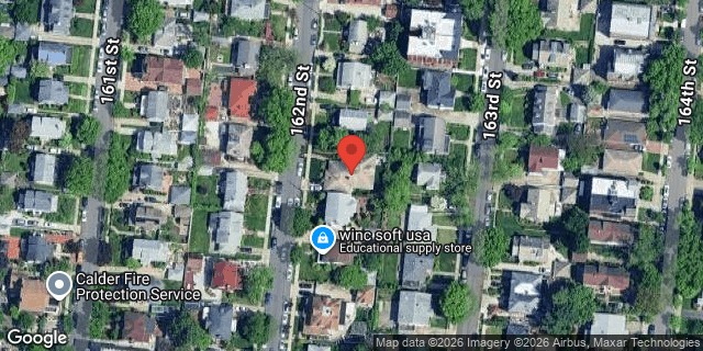 Aerial map of 35-57 162 STREET, Queens