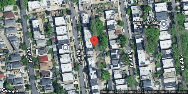 Aerial map of 25-29 97 STREET, Queens