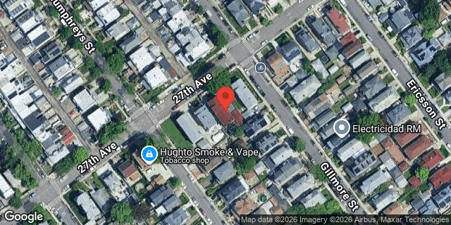 Aerial map of 102-12 27 AVENUE, Queens
