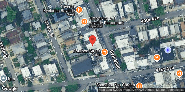 Aerial map of 40-04A BELL BOULEVARD, Queens