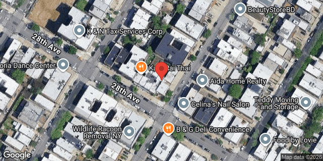 Aerial map of 43-17 28 AVENUE, Queens