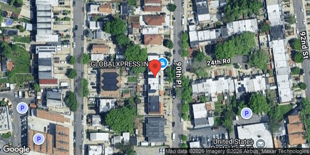 Aerial map of 24-34 90 PLACE, Queens