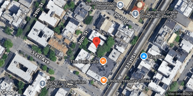 Aerial map of 30-85 30 STREET, Queens
