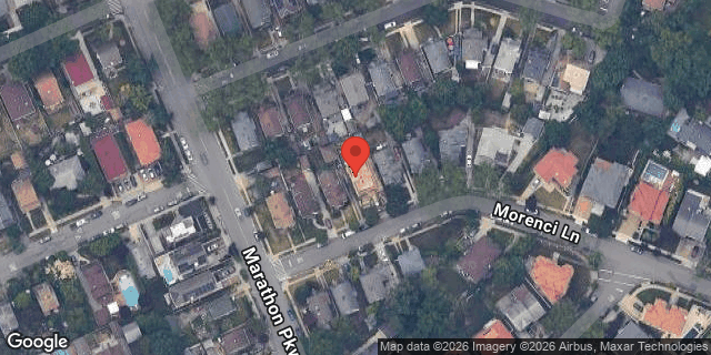 Aerial map of 50-15 MORENCI LANE, Queens