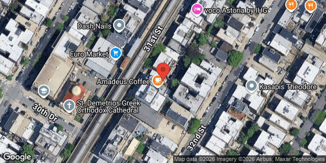 Aerial map of 30-39 31 STREET, Queens