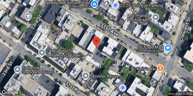Aerial map of 23-30 31 AVENUE, Queens