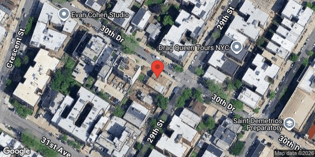 Aerial map of 30-70 29 STREET, Queens