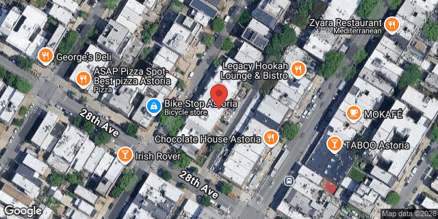 Aerial map of 25-87 38 STREET, Queens
