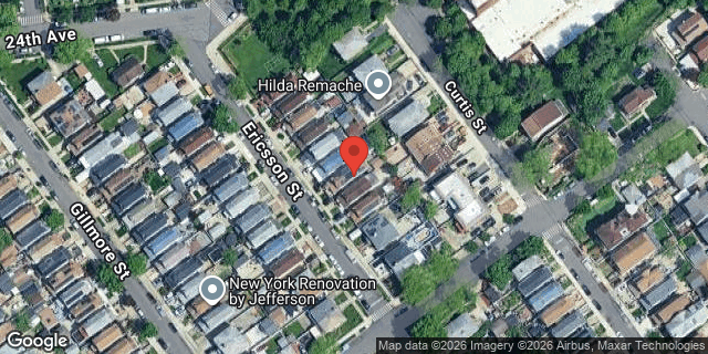 Aerial map of 24-31 ERICSSON STREET, Queens
