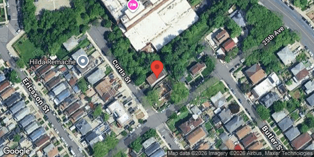 Aerial map of 24-37 CURTIS STREET, Queens