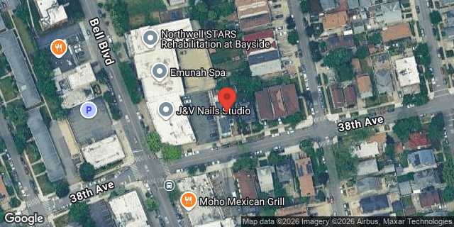 Aerial map of 36-01 BELL BOULEVARD, Queens