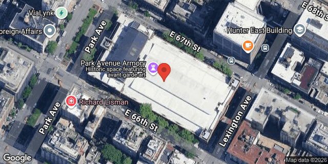 Aerial map of 643 PARK AVENUE, Manhattan