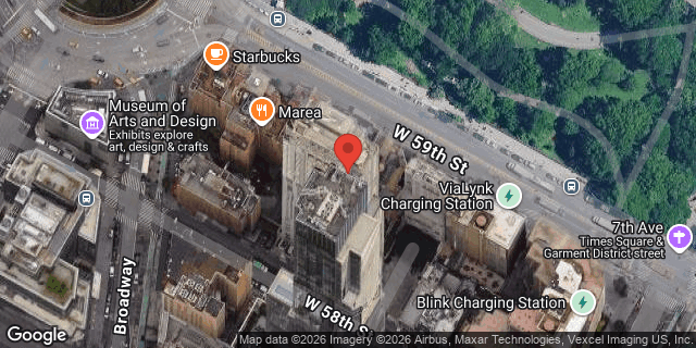 Aerial map of 230 CENTRAL PARK SOUTH, Manhattan