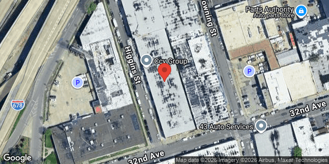 Aerial map of 31-33 HIGGINS STREET, Queens