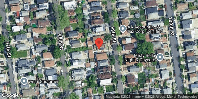 Aerial map of 23-44 99 STREET, Queens