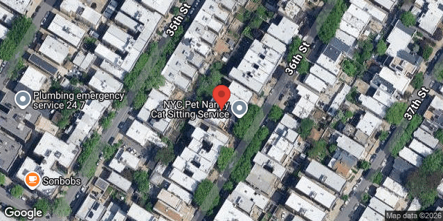 Aerial map of 25-74 36 STREET, Queens