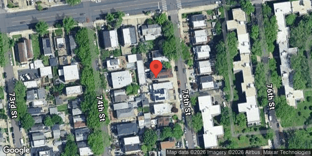 Aerial map of 22-22 75 STREET, Queens