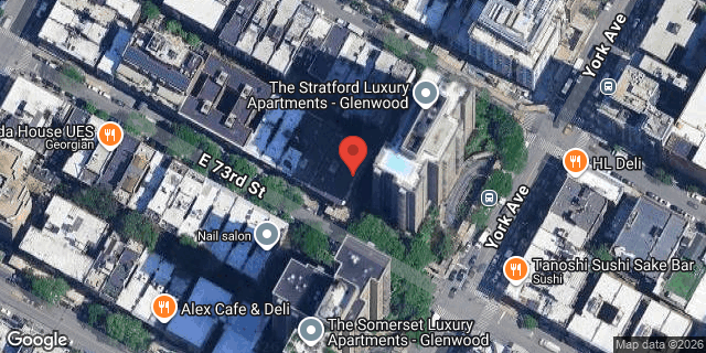 Aerial map of 431 EAST 73 STREET, Manhattan