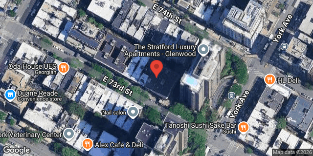 Aerial map of 427 EAST 73 STREET, Manhattan