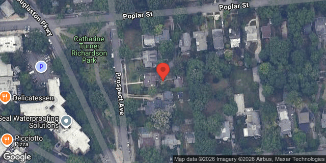 Aerial map of 42-17 PROSPECT AVENUE, Queens