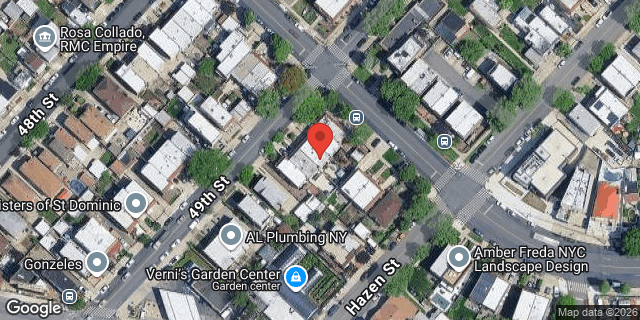 Aerial map of 22-07 49 STREET, Queens