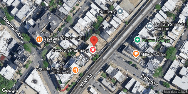 Aerial map of 25-92 31ST STREET, Queens