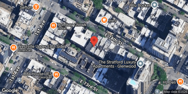 Aerial map of 410 EAST 74 STREET, Manhattan