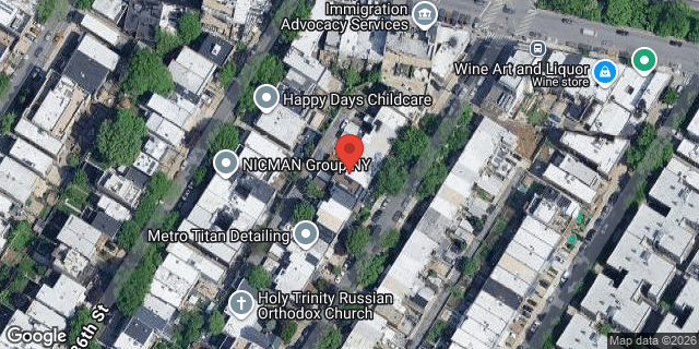 Aerial map of 25-10 37 STREET, Queens