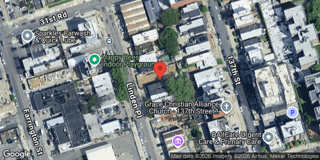 Aerial map of 31-25 LINDEN PLACE, Queens