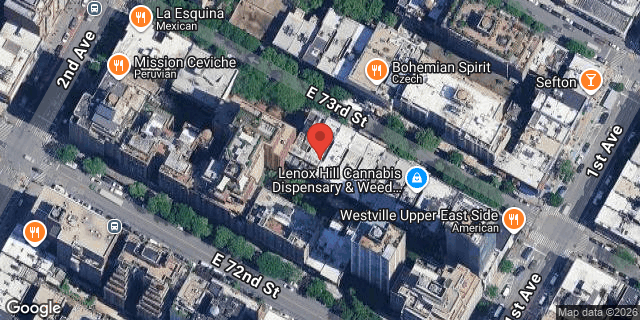 Aerial map of 322 EAST 73 STREET, Manhattan
