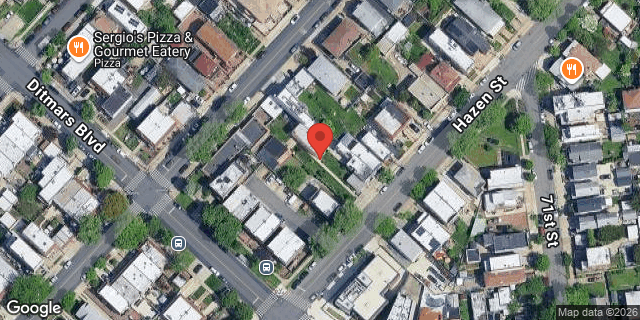 Aerial map of 21-66 HAZEN STREET, Queens