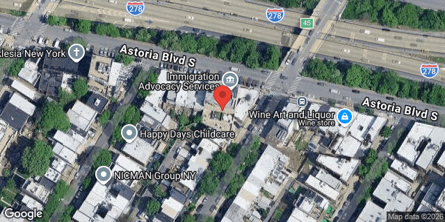Aerial map of 36-16 ASTORIA BOULEVARD S, Queens