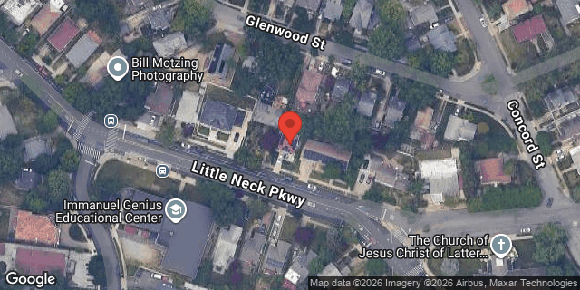 Aerial map of 49-25 LITTLE NECK PARKWAY, Queens