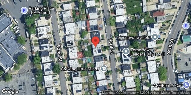 Aerial map of 22-34 93 STREET, Queens