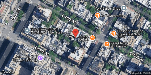 Aerial map of 126 EAST 70 STREET, Manhattan