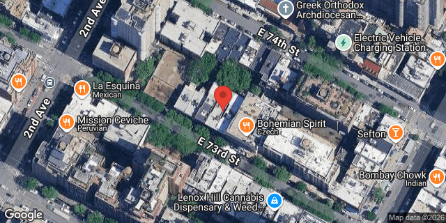 Aerial map of 317 EAST 73 STREET, Manhattan