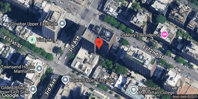 Aerial map of 200 EAST 72 STREET, Manhattan