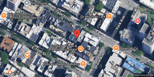 Aerial map of 436 EAST 76 STREET, Manhattan