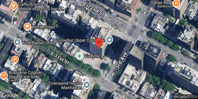 Aerial map of 1230 3 AVENUE, Manhattan