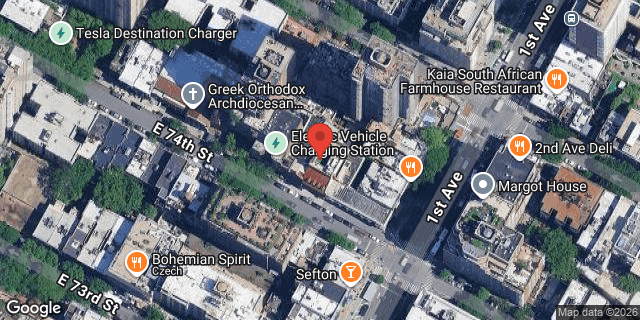 Aerial map of 351 EAST 74 STREET, Manhattan