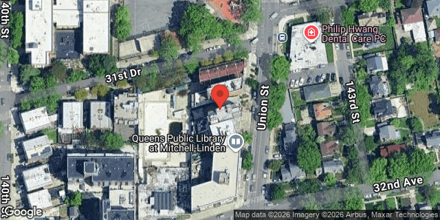 Aerial map of 31-16 UNION STREET, Queens